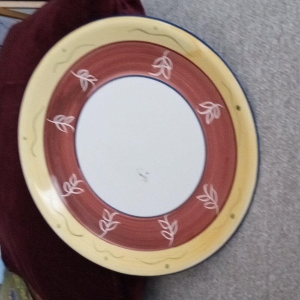 Plate for candles 11 inch diameter